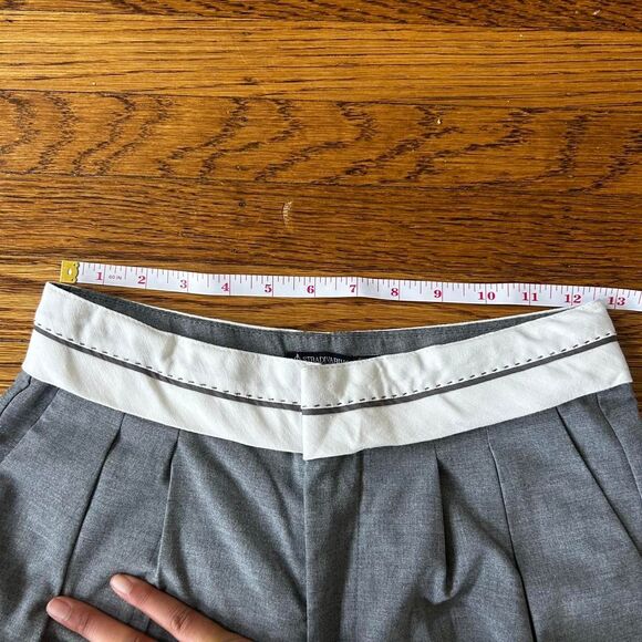 Grey dress pants/ Stradivarius Women's Grey Trousers - Picture 5 of 8